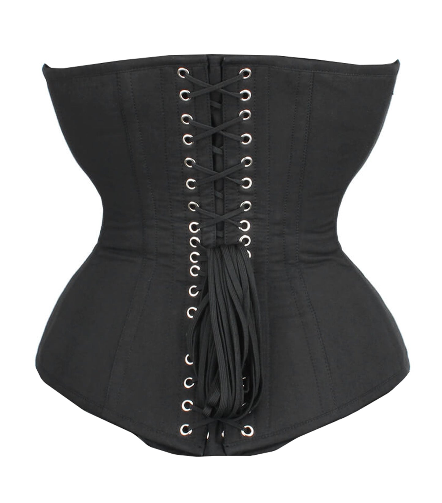 Black waist reducing overbust Corsets