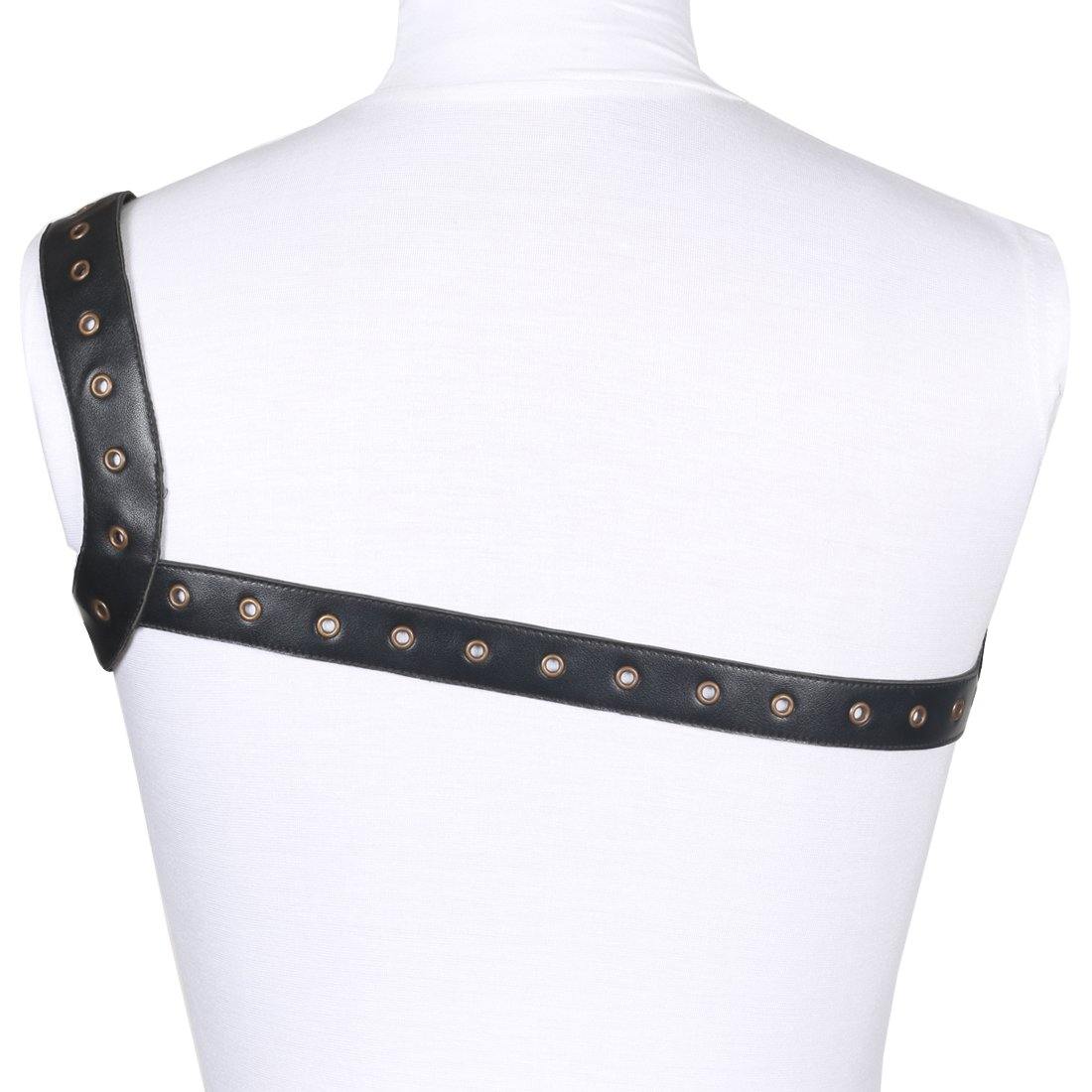 Amedeo Black Harness - Corset Revolution