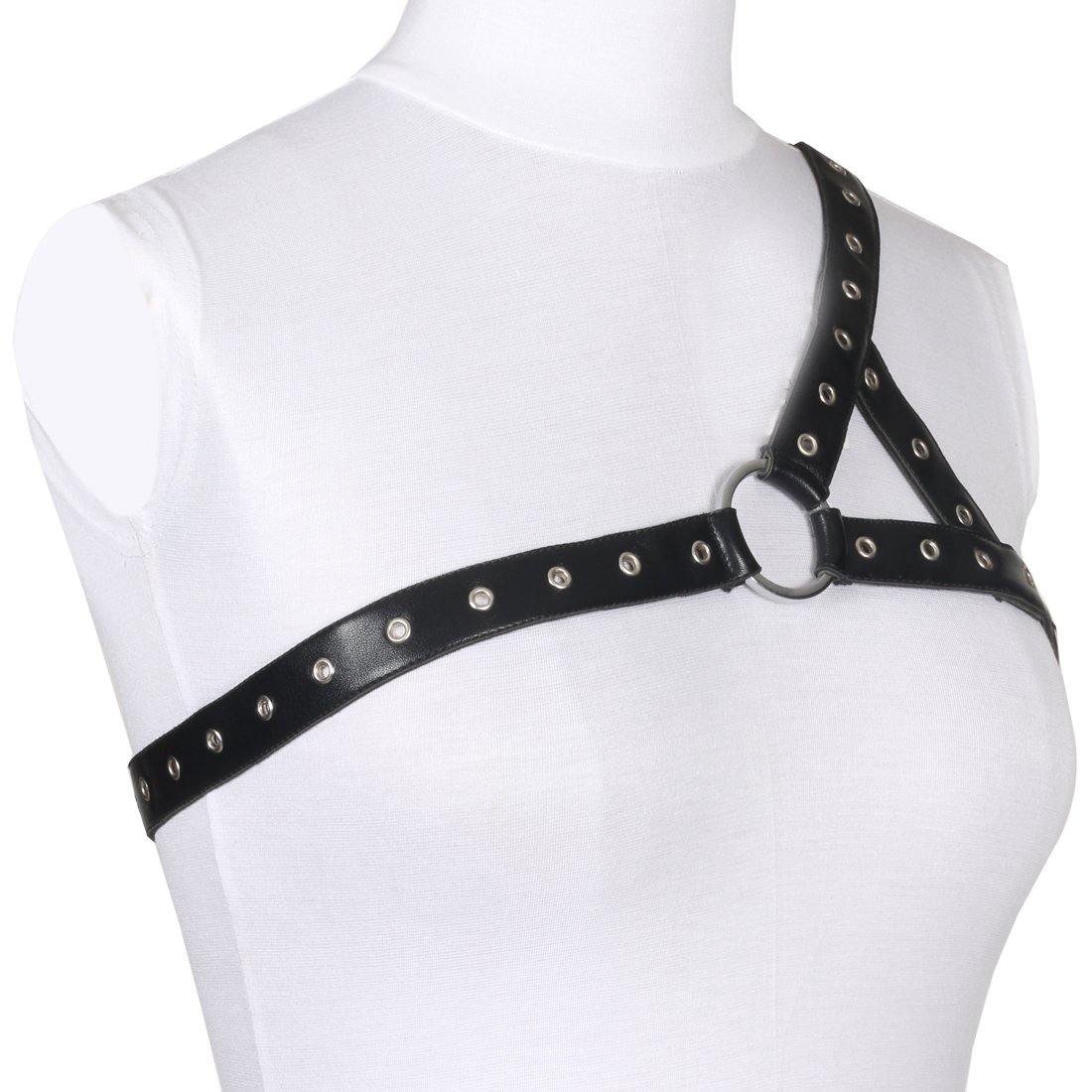 Antonia Black Punk Harness - Corset Revolution