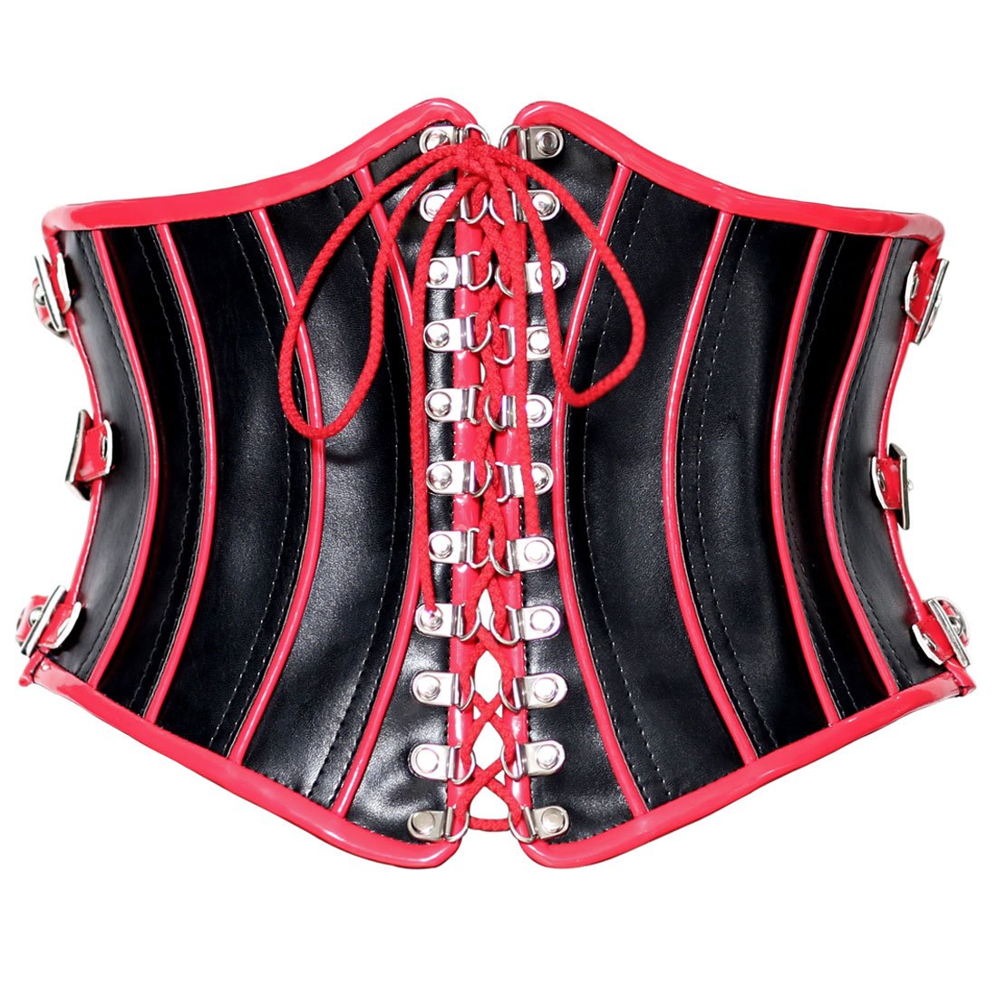 Fetish Waist Cincher In Multi Panels - Corset Revolution