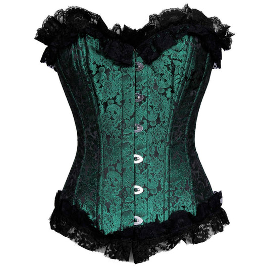 Hannelore Fashion Overbust Corset - Corset Revolution