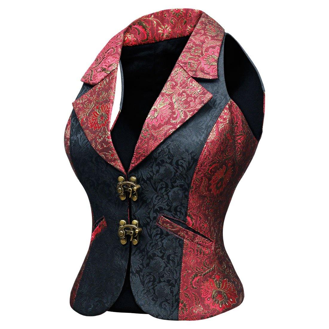 Axelle Gothic Waistcoat - Corset Revolution