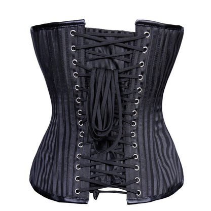 Cadence Gothic Authentic Steel Boned Overbust Corset - Corset Revolution