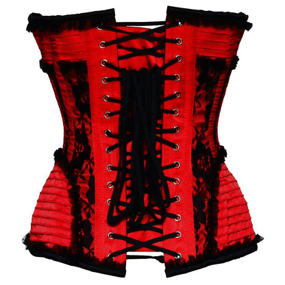 Verdad Gothic Authentic Steel Boned Overbust Corset - Corset Revolution