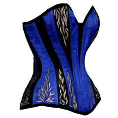 Emerson Gothic Authentic Steel Boned Overbust Corset - Corset Revolution