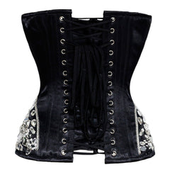 Rutendo Gothic Authentic Steel Boned Overbust Corset - Corset Revolution