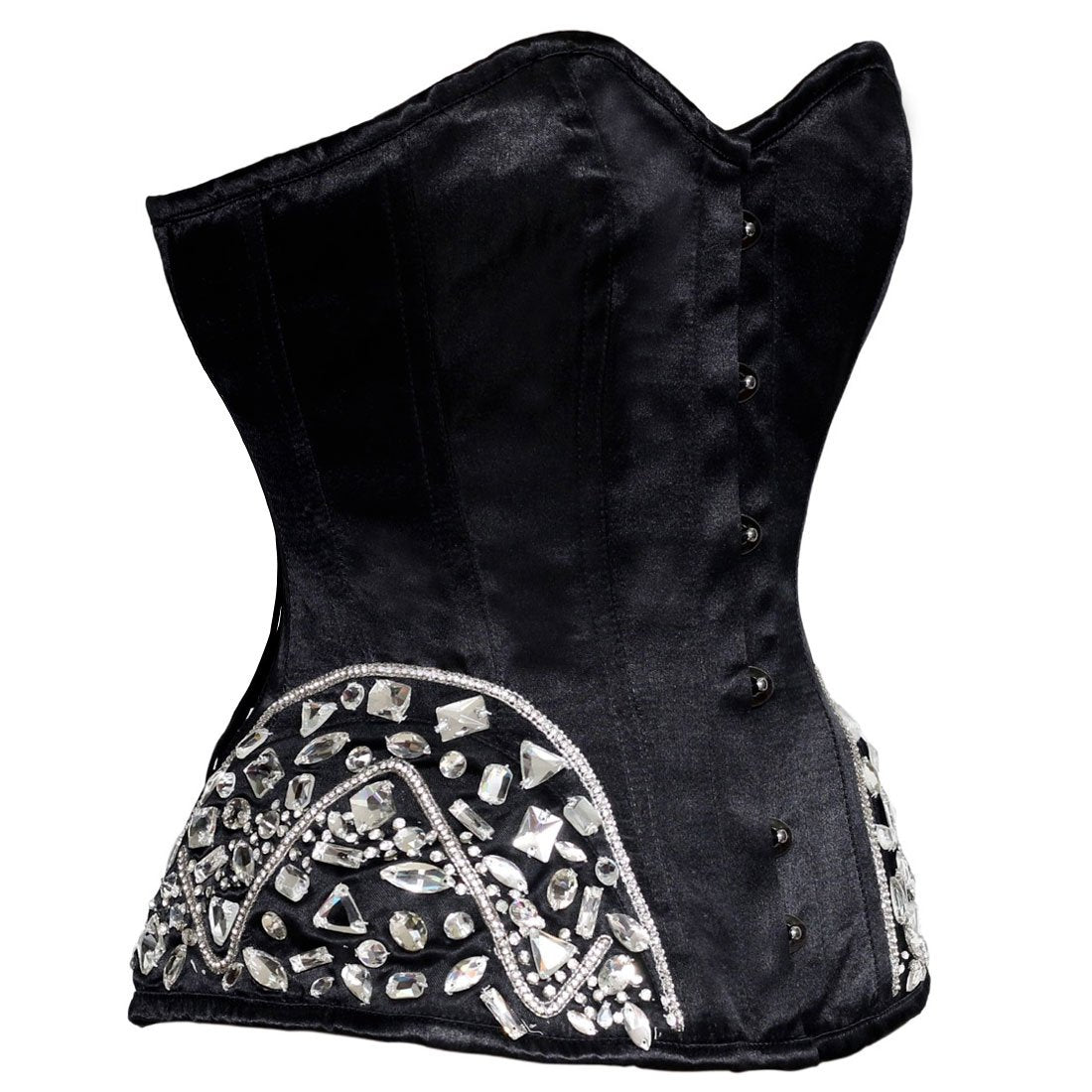 Rutendo Gothic Authentic Steel Boned Overbust Corset - Corset Revolution