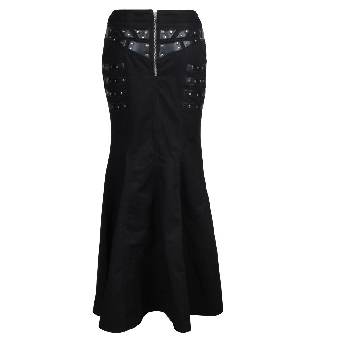 Jelissa Cyber Punk Gothic Long Skirt - Corset Revolution