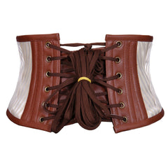 Rylea Authentic Steel Boned Steampunk Corset Belt - Corset Revolution