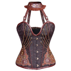 Rada Steampunk Authentic Steel Boned Overbust Corset - Corset Revolution