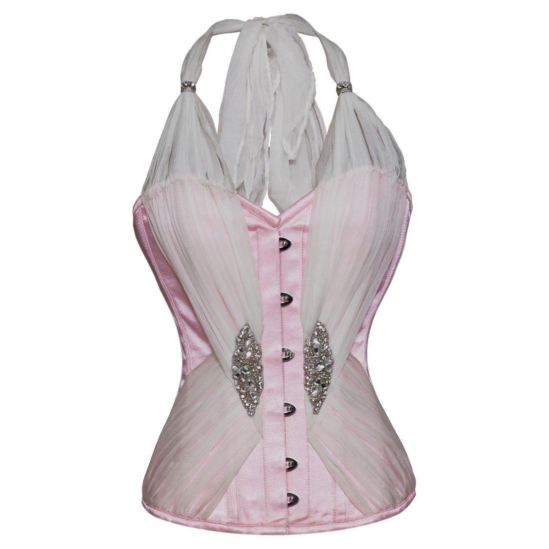 Estefania Couture Authentic Steel Boned Overbust Corset - Corset Revolution