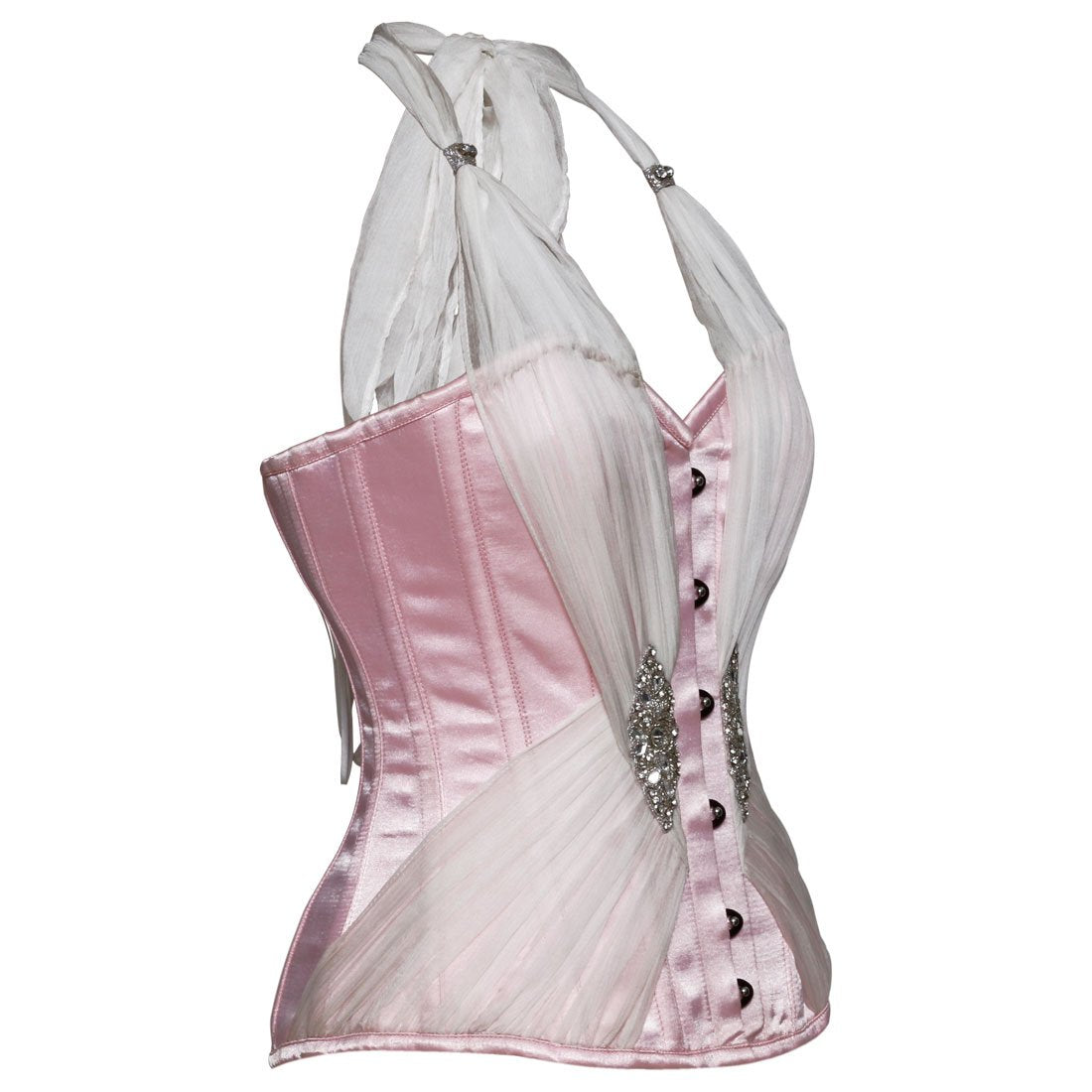 Estefania Couture Authentic Steel Boned Overbust Corset - Corset Revolution