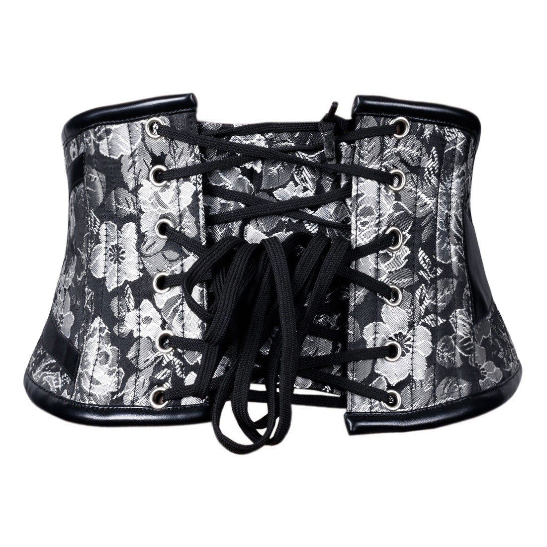 Talulla Gothic Black silver Corset belt