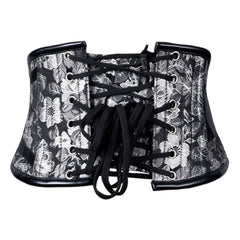 Talulla Gothic Black silver Corset belt