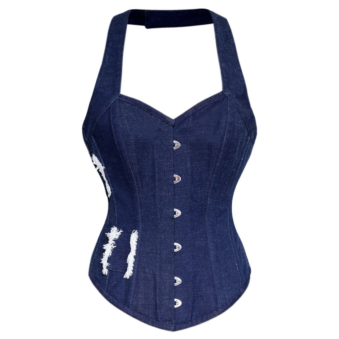 Rudo Waist Reducing Authentic Steel Boned Overbust Corset - Corset Revolution