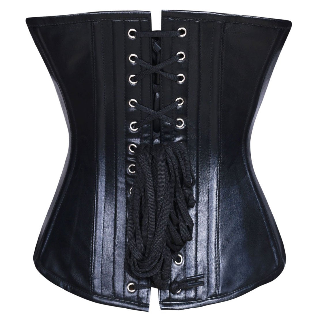 Elisa Punk Gothic Overbust Steel Boned Corset - Corset Revolution