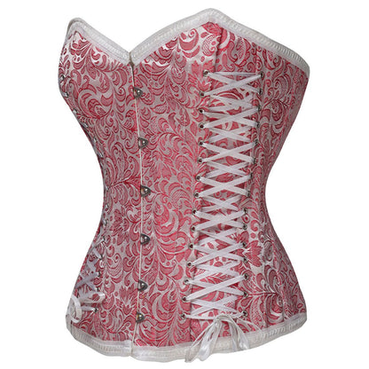 Serena Overbust Steel Boned Corset - Corset Revolution