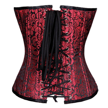 Maarit Reversible Overbust Waist Training Corset - Corset Revolution