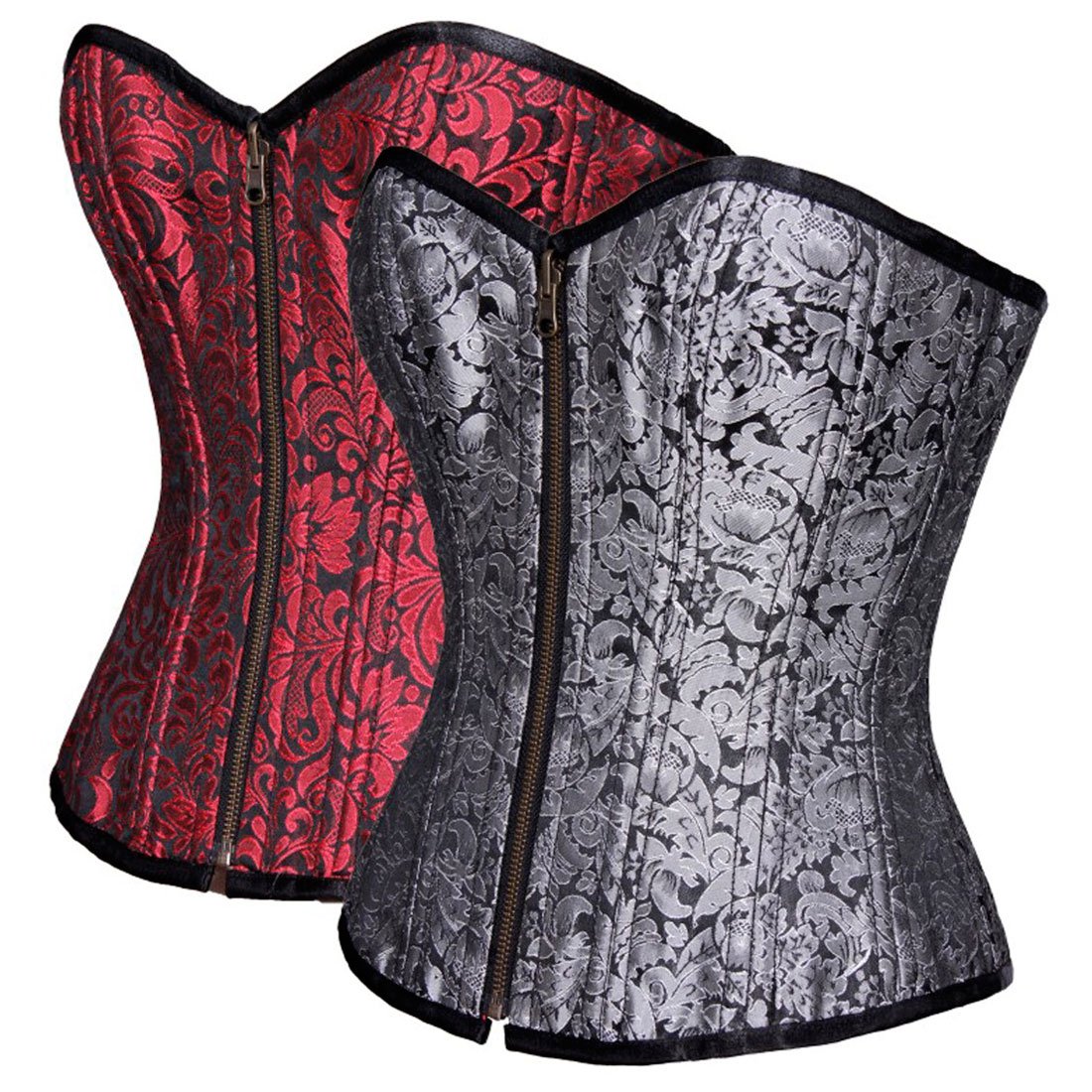 Maarit Reversible Overbust Waist Training Corset - Corset Revolution