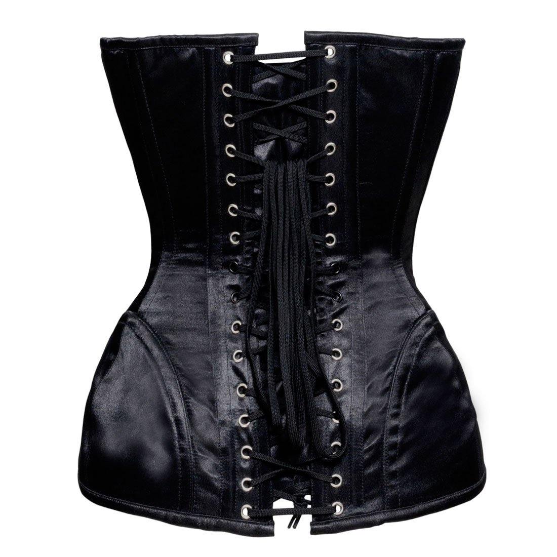 Alexandra Authentic Steel Boned Waist Training Overbust Corset - Corset Revolution