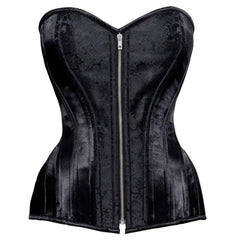 Alexandra Authentic Steel Boned Waist Training Overbust Corset - Corset Revolution