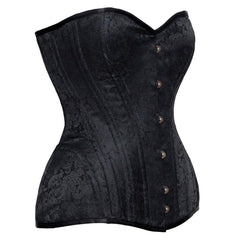 Margo Authentic Steel Boned Waist Training Overbust Corset - Corset Revolution