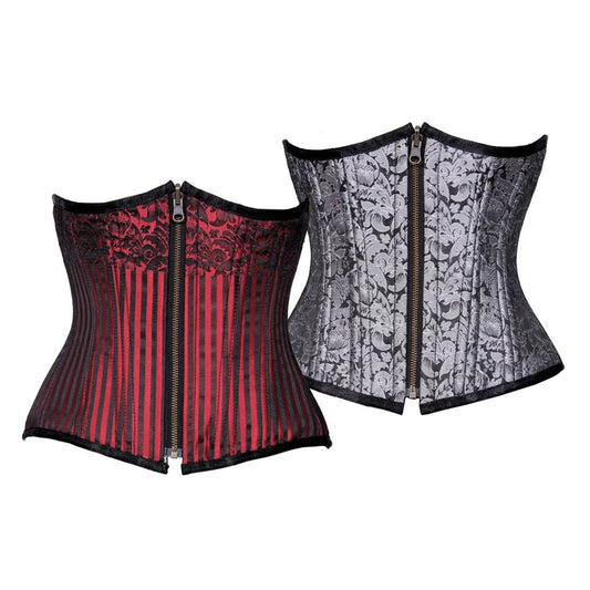 Gerard Authentic Steel Boned Reversible Waist Training Underbust Corset - Corset Revolution